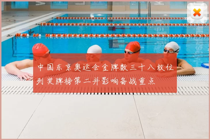 中国东京奥运会金牌数三十八枚位列奖牌榜第二并影响备战重点