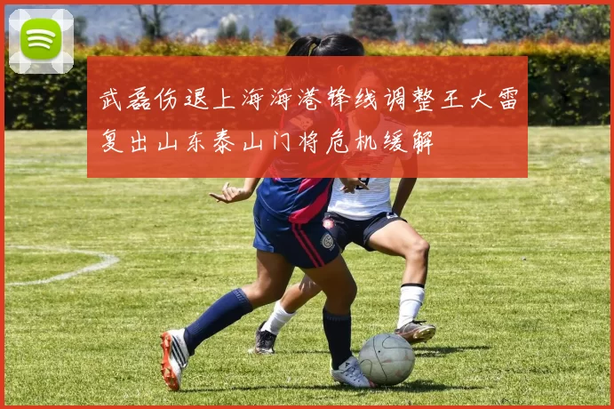 武磊伤退上海海港锋线调整王大雷复出山东泰山门将危机缓解