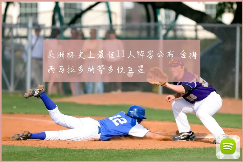 美洲杯史上最佳11人阵容公布 含梅西马拉多纳等多位巨星